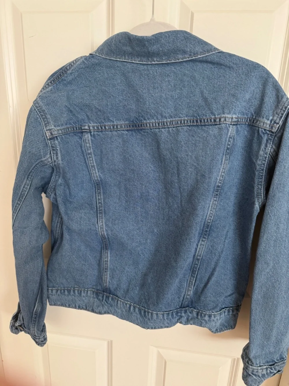 old navy denim childs jacket light denim zize small